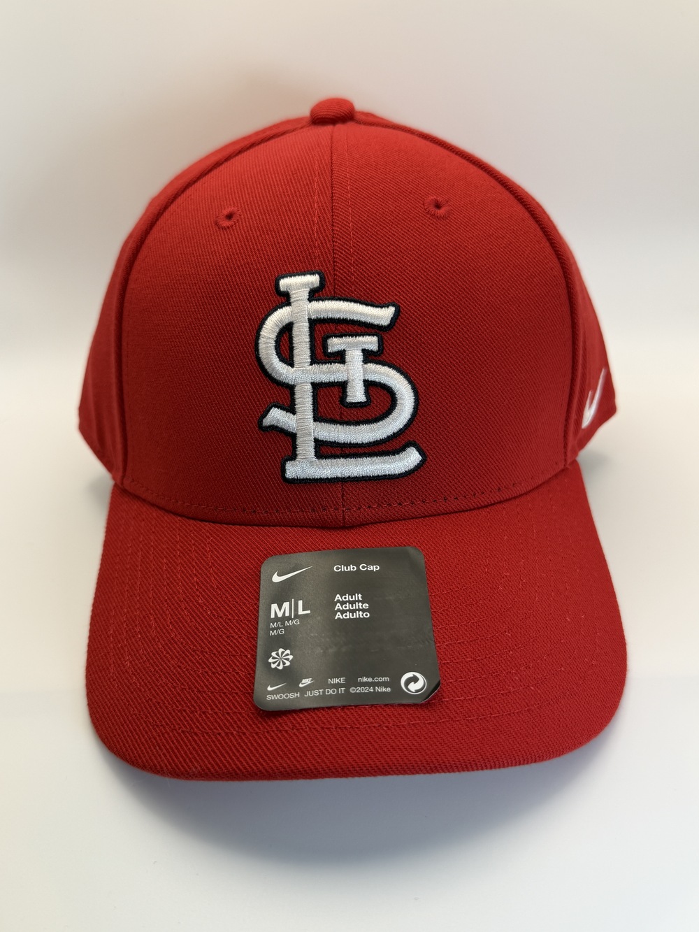 Nike St. Louis Cardinals Red Club Cap M/L Dri-Fit NWT Adjustable Hat